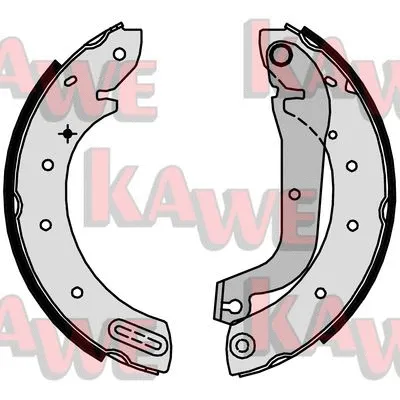 Brake Shoe Set (07640)