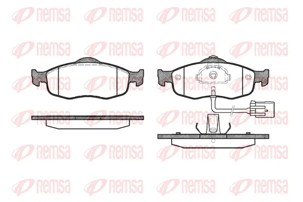 Brake Pad Set, disc brake (0432 02)