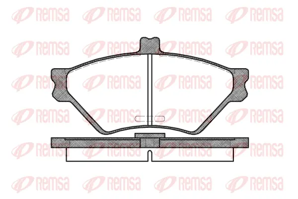 Brake Pad Set, disc brake (0574 00)