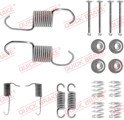 Accessory Kit, brake shoes (105-0696)