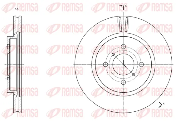 Brake Disc (61538 10)