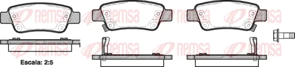 Brake Pad Set, disc brake (1290 02)