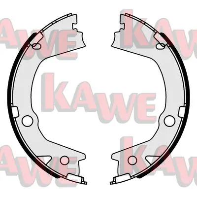 Brake Shoe Set, parking brake (01136)