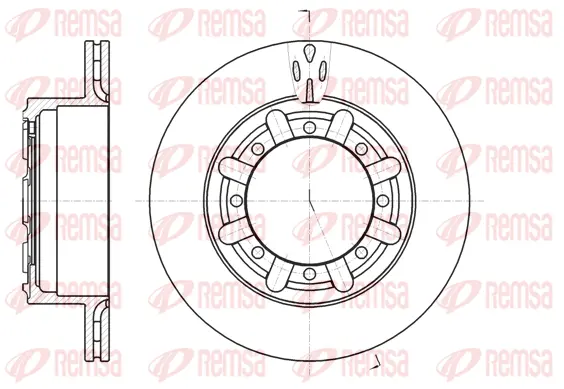Brake Disc (61170 10)