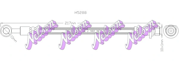 Brake Hose (H5288)