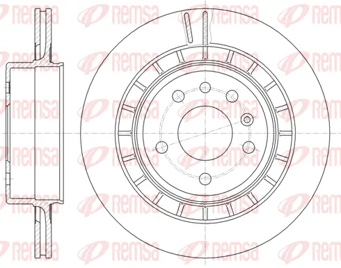 Brake Disc (6861 10)