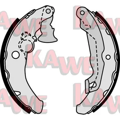 Brake Shoe Set (07550)