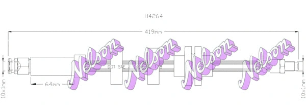 Brake Hose (H4264)