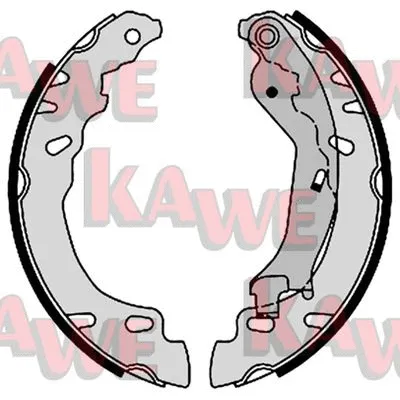 Brake Shoe Set (08780)