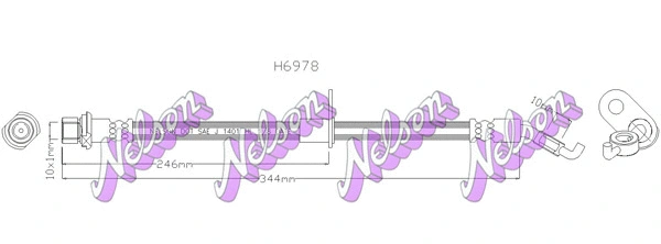 Brake Hose (H6978)