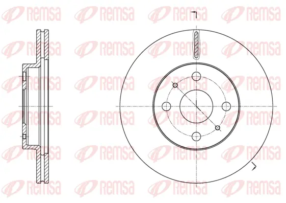 Brake Disc (62088 10)