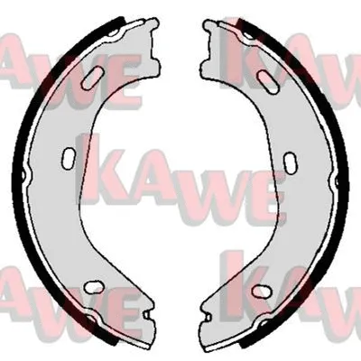 Brake Shoe Set, parking brake (01840)