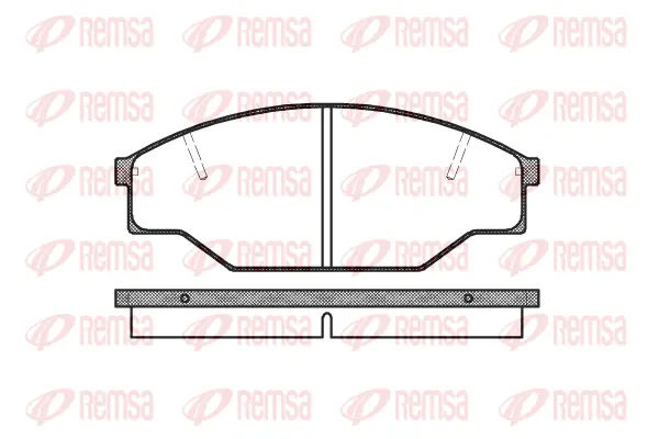 Brake Pad Set, disc brake (0412 00)