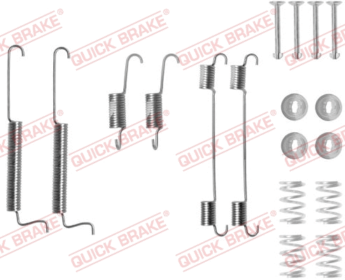 Accessory Kit, brake shoes (105-0795)