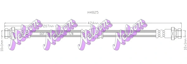 Brake Hose (H4825)