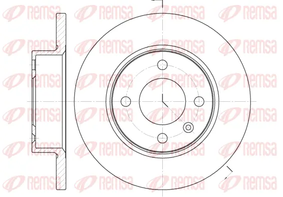 Brake Disc (6060 00)