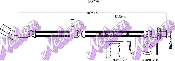 Brake Hose (H5577Q)