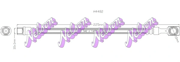 Brake Hose (H4482)