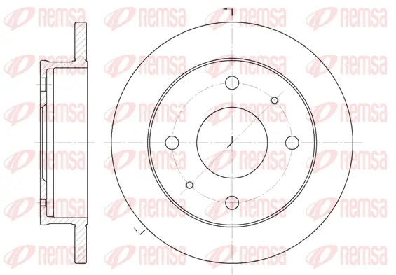 Brake Disc (61226 00)