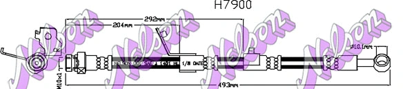 Brake Hose (H7900)