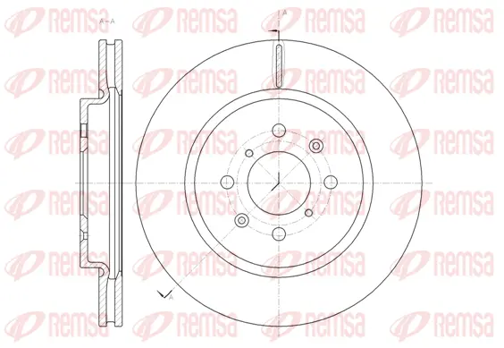 Brake Disc (61482 10)