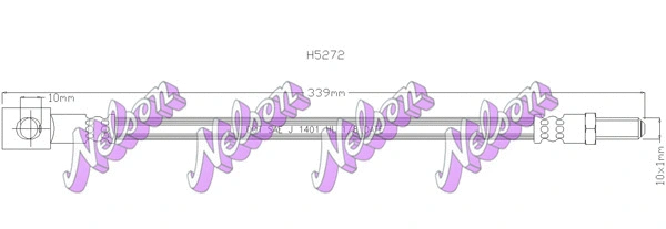 Brake Hose (H5272)
