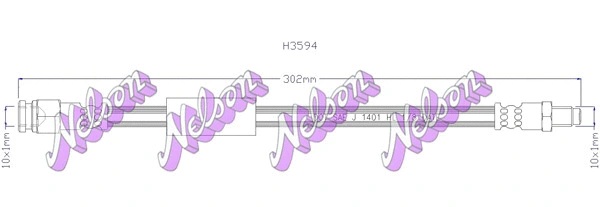 Brake Hose (H3594)