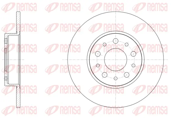 Brake Disc (61500 00)