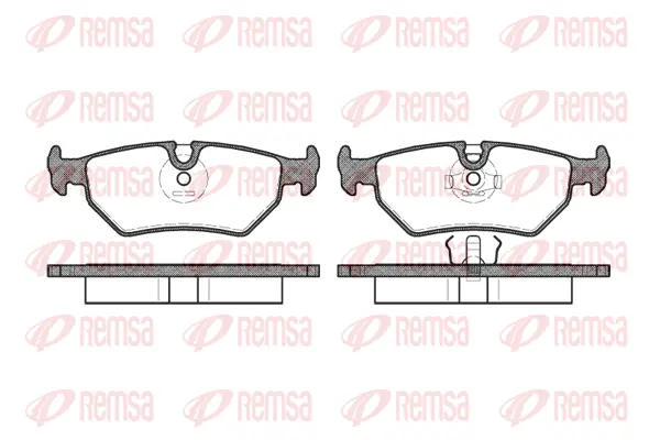 Brake Pad Set, disc brake (0265 10)