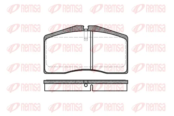 Brake Pad Set, disc brake (0448 00)
