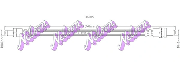 Brake Hose (H6019)