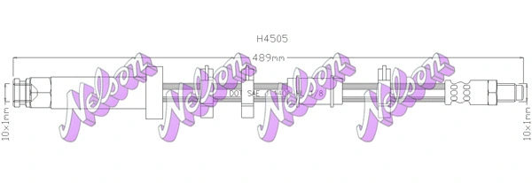 Brake Hose (H4505)
