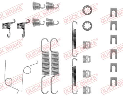 Accessory Kit, brake shoes (105-0611)