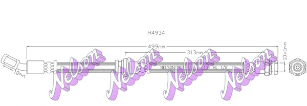Brake Hose (H4934)