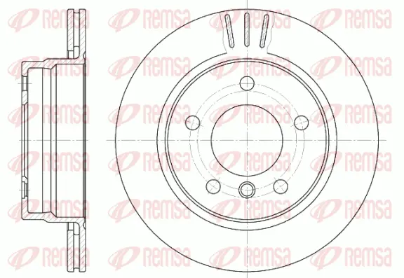 Brake Disc (6458 10)