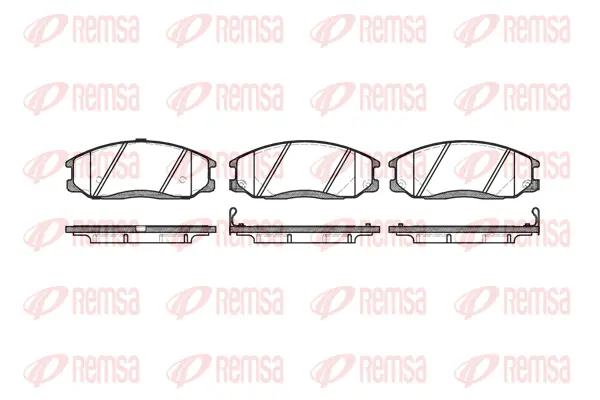 Brake Pad Set, disc brake (0771 22)