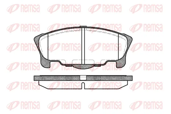 Brake Pad Set, disc brake (0657 00)