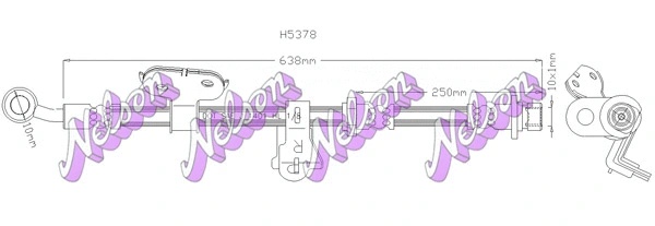 Brake Hose (H5378)