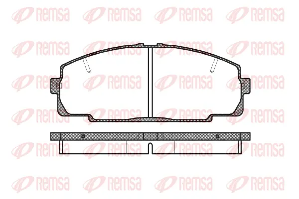 Brake Pad Set, disc brake (0421 20)
