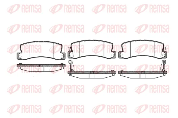 Brake Pad Set, disc brake (0214 22)