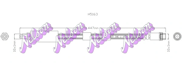 Brake Hose (H5163)