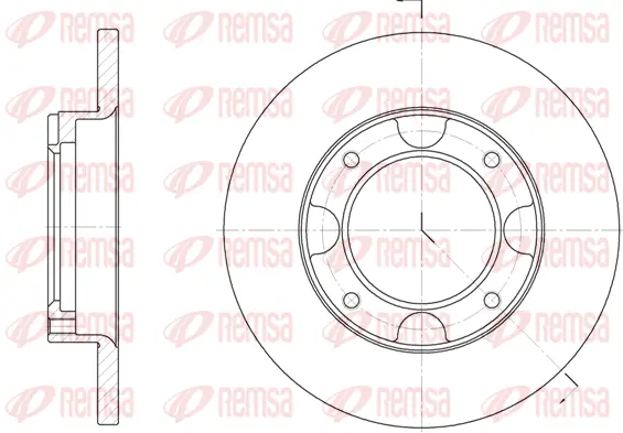 Brake Disc (6039 00)