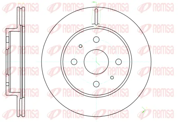 Brake Disc (61190 10)