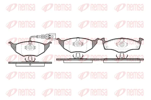 Brake Pad Set, disc brake (0718 11)