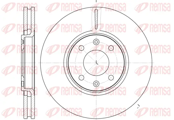 Brake Disc (6587 10)