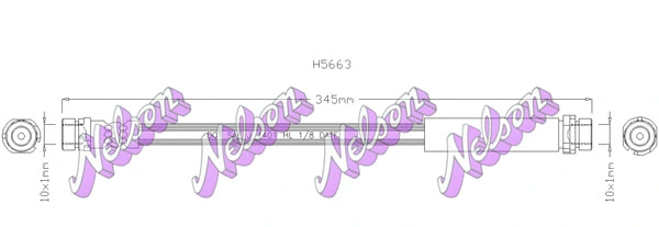 Brake Hose (H5663)