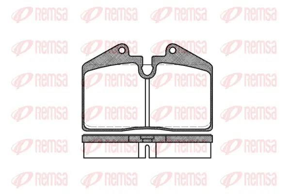 Brake Pad Set, disc brake (0140 10)