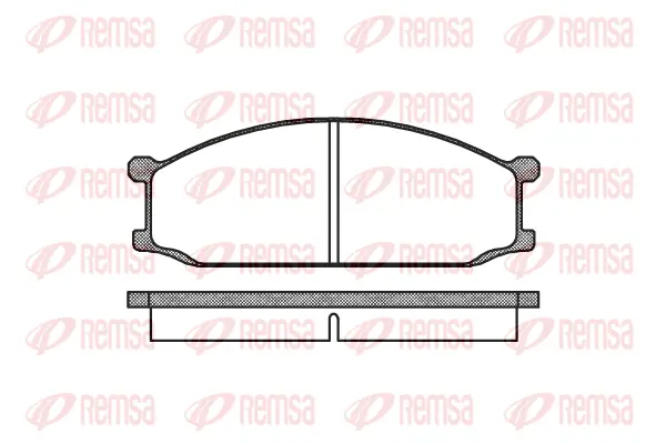 Brake Pad Set, disc brake (0136 00)