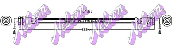 Brake Hose (H7181)