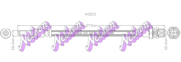Brake Hose (H3515)